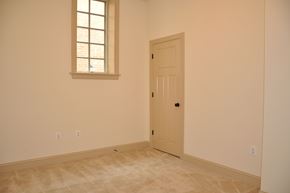 Winchester apartment for rent - an empty room with a door and a window