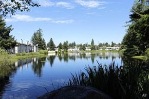 Auburn apartment for rent - View of lake from walking path