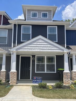 Clarksville house for rent - a house with a for rent sign in front of it