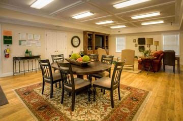 Lake Park apartment for rent - a dining room and living room with a table and chairs