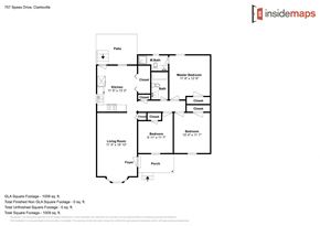 Clarksville house for rent - this floor plan is an approximation and may not include the most recent information