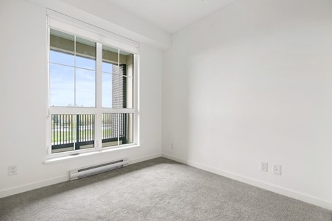 Floor plan for 2 beds, 2 baths, 888 sqft