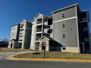 Winchester apartment for rent - our apartments are located on the corner of a city street