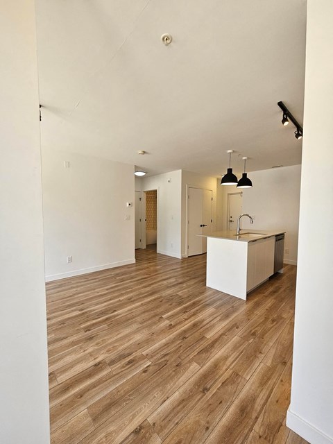 Floor plan for 1 bed, 1 bath, 515 sqft