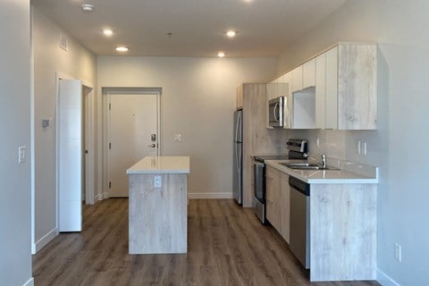 Floor plan for 1 bed, 1 bath, 549 sqft