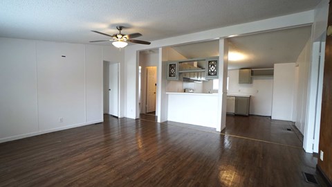Floor plan for 3 beds, 2 baths, 1120 sqft