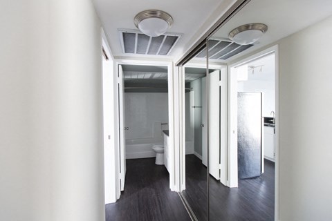 Floor plan for studio, 1 bath, 550 sqft
