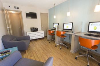 Business center with printing and wi-fi
