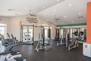 24-Hour fitness center with state-of-the-art equipment