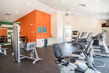 24-Hour fitness center with state-of-the-art equipment
