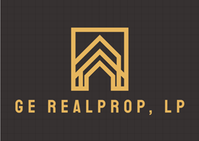 Los Angeles apartment for rent - the logo real prop lp with a black and gold background and a