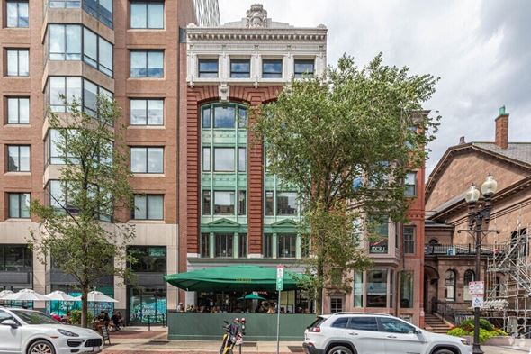 Boston apartment for rent - the building in which the apartment is located