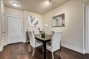 Dallas house for rent - a dining room with a table and chairs