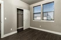 Bend apartment for rent - A room with a door and a window.