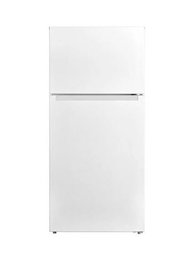 Montrose apartment for rent - A white refrigerator with a freezer on top.