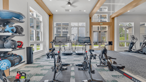 Raleigh apartment for rent - Gym