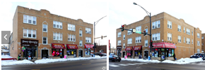 Chicago apartment for rent - 4453-59 W Diversey Ave Exterior