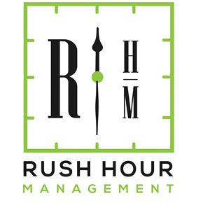 Huntersville house for rent - the logo rush hour management with a knife