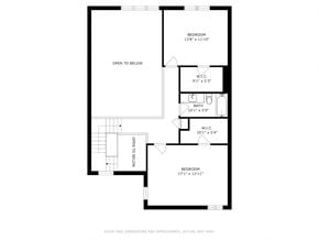 Tinley Park house for rent - a floor plan of a residence with a garage and a loft