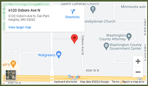 Stillwater apartment for rent - a screenshot of a map of the city of wading in the water with locations