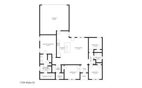 Richardson house for rent - 1104 Wake