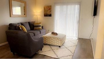 Tucson apartment for rent - a living room with a couch and an