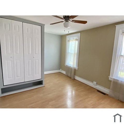 Floor plan for 3 beds, 1 bath