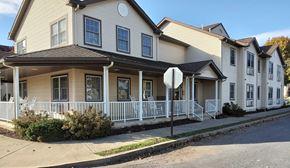 Berwick apartment for rent - a house with a stop sign in front of it