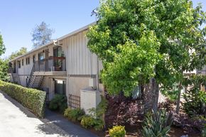 Palo Alto apartment for rent - the building where the motel is located