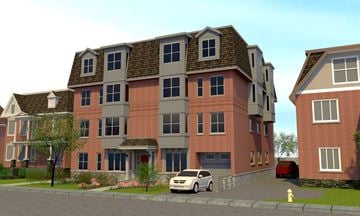 Ottawa apartment for rent - an artist s impression of a proposed apartment building