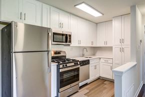 Suitland apartment for rent - Renovated kitchen with ample space and natural lighting