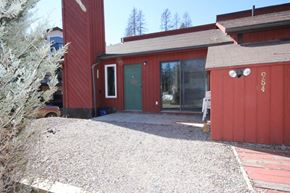 Whitefish apartment for rent - A red building with the number 954 on it.