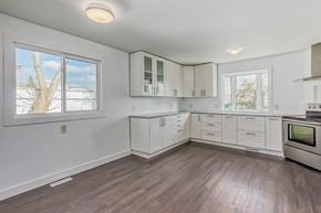 Edmonton house for rent - the kitchen is clean and ready for us to use