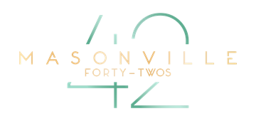 London apartment for rent - the logo for masonville forty two with a cross