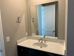 Cranberry Township apartment for rent - a bathroom with a sink and a mirror