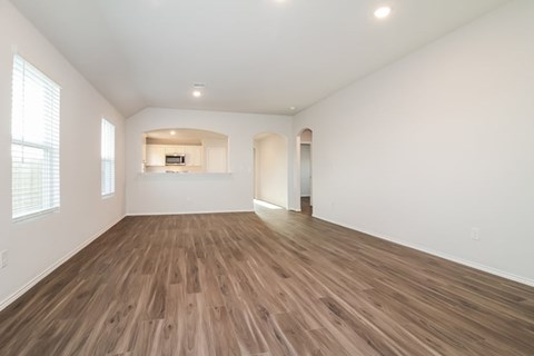 Floor plan for 3 beds, 2 baths, 1407 sqft