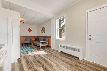 Mayer apartment for rent - a living room with a couch and a window