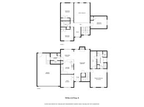 Jacksonville house for rent - A black and white image of a floor plan for an apartment.