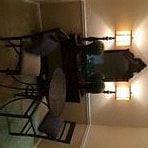 Columbus apartment for rent - a reflection of a bike in a room with lights