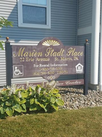 Saint Marys apartment for rent - a sign in front of a house that says place