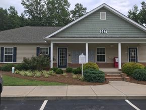 Kings Mountain apartment for rent - a house with a white sign in front of it