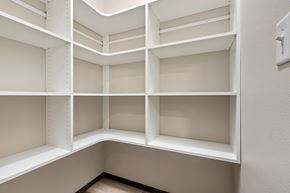 Sioux Falls apartment for rent - Empty white shelves in a room.