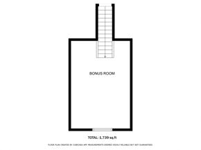 Jacksonville house for rent - a schematic diagram of a ground room with a ladder on top of it