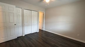 Rock Hill apartment for rent - A room with white doors and a light on the ceiling.