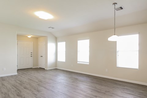 Floor plan for 3 beds, 2 baths, 1407 sqft