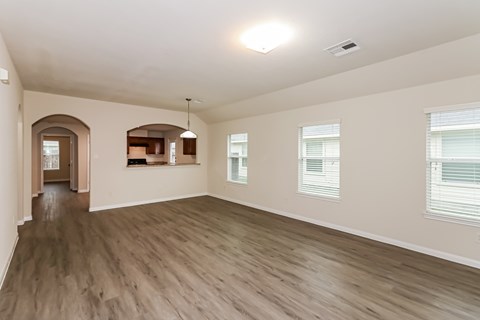 Floor plan for 3 beds, 2 baths, 1407 sqft