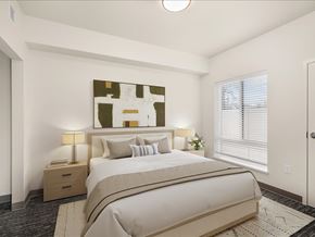 Spokane apartment for rent - Staged Bedroom