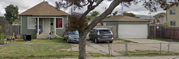 Santa Maria apartment for rent - a car parked in the front yard of a house