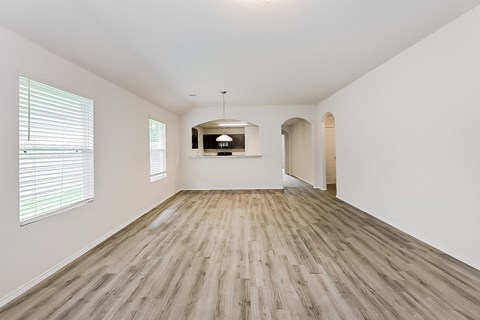 Floor plan for 3 beds, 2 baths, 1407 sqft