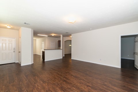Floor plan for 4 beds, 2.5 baths, 2323 sqft